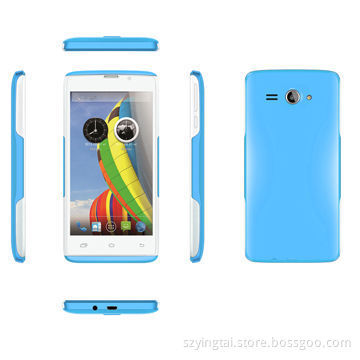 5-inch 3G Phones, MTK6572 Dual-core with GPS, Memory 512MB+4GB
